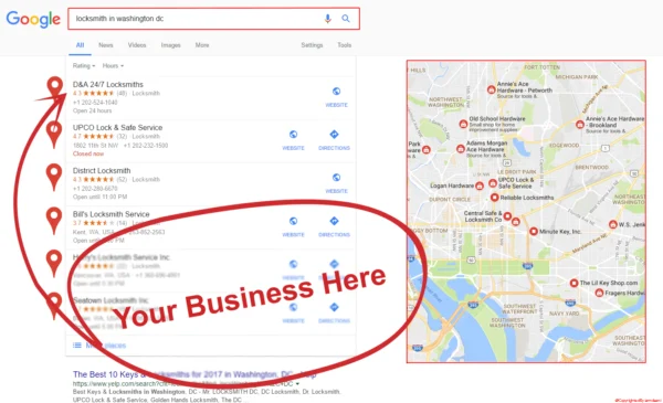 Local SEO Services Portfolio 1