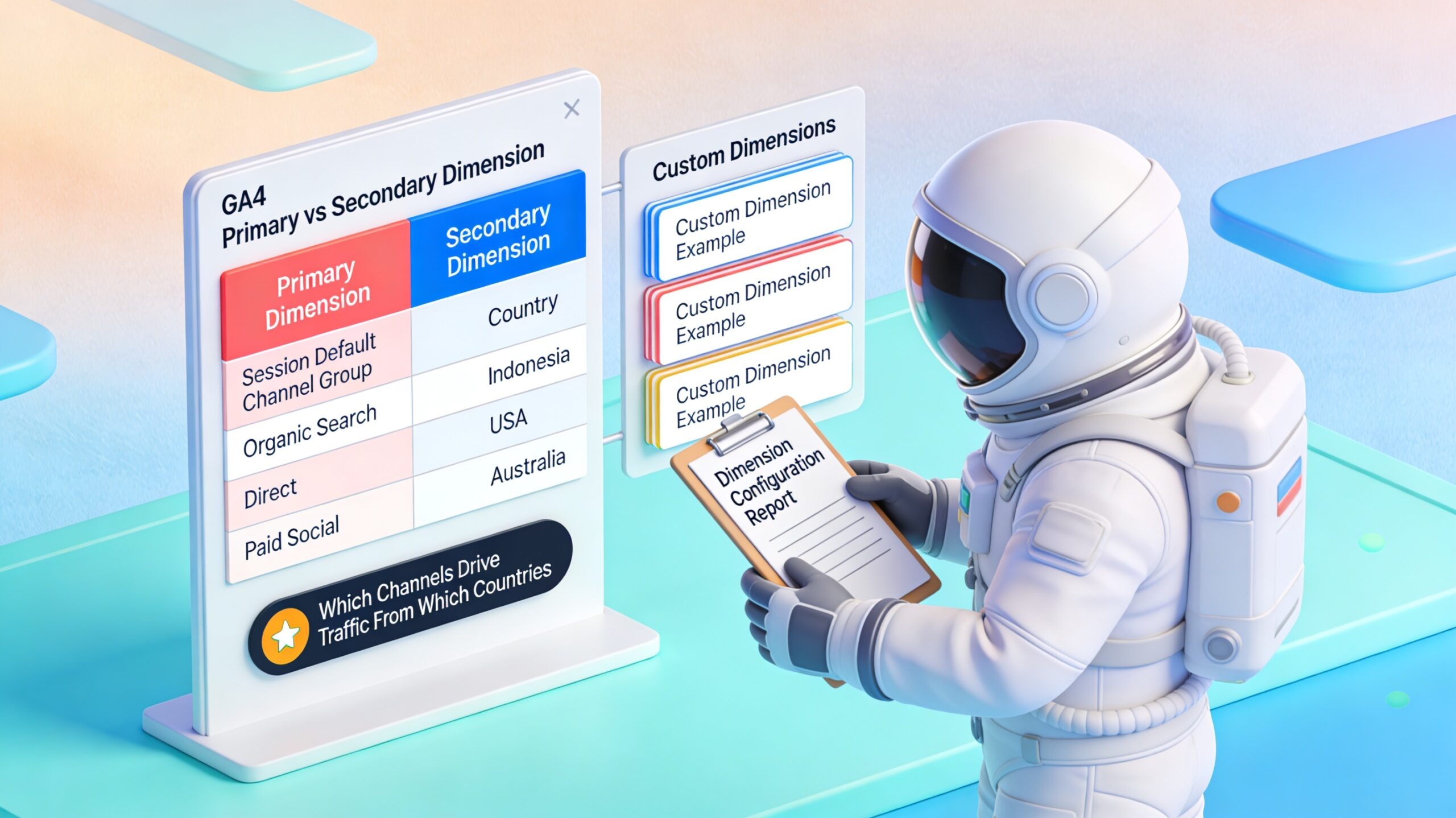 What is a Dimension in Google Analytics end