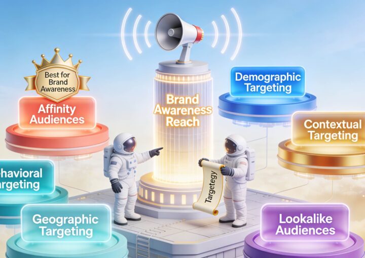 Which targeting option is best for achieving brand awareness 1