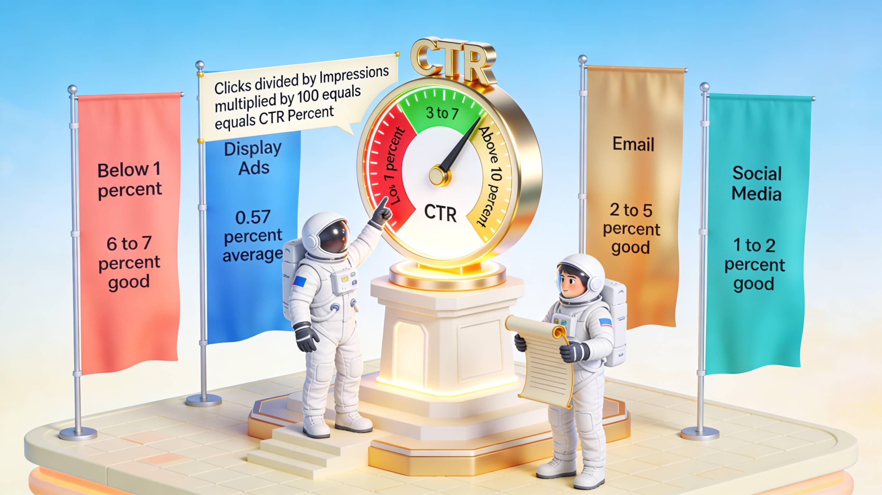 What is a good click through rate 1