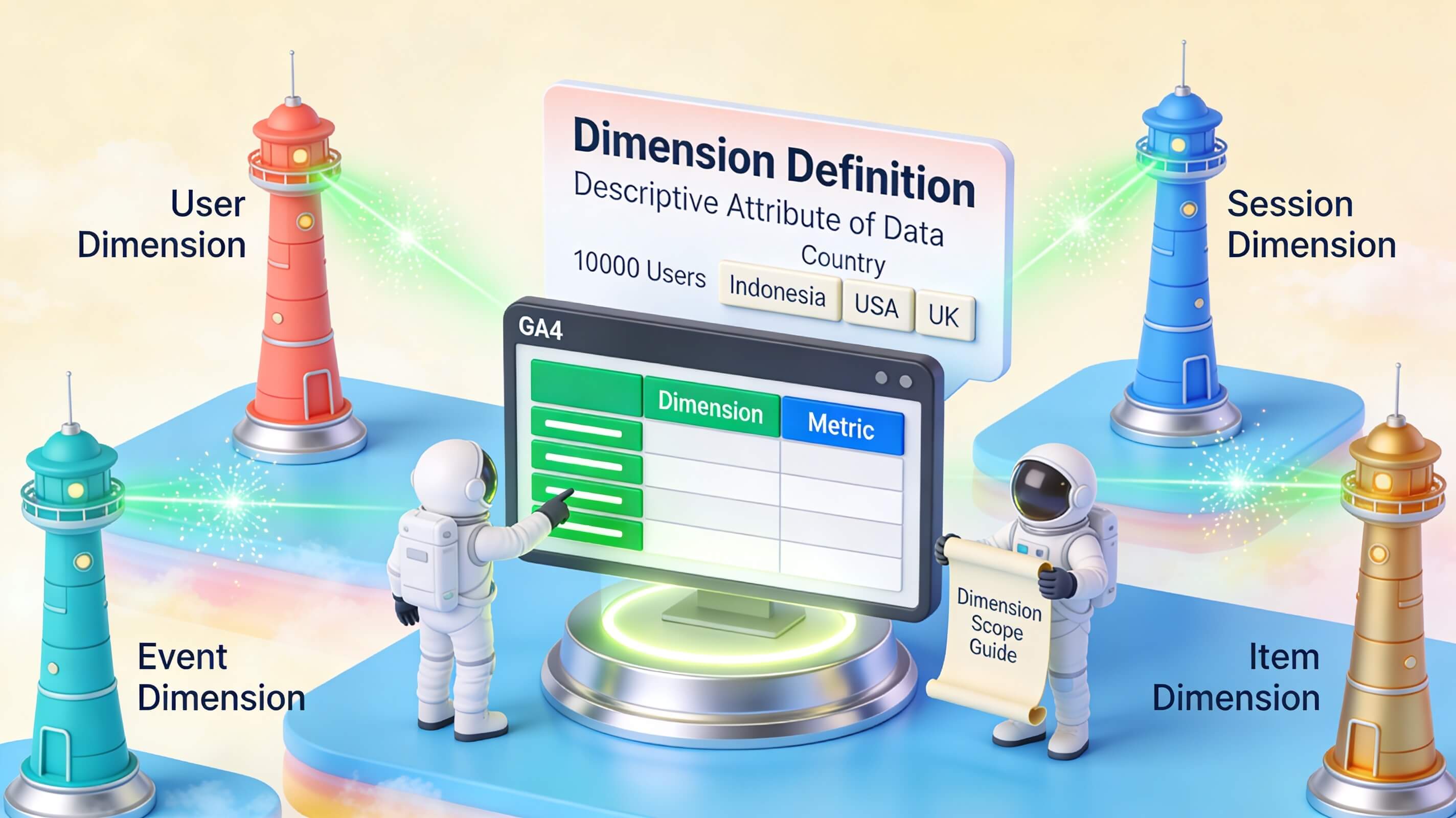 What is a Dimension in Google Analytics 1