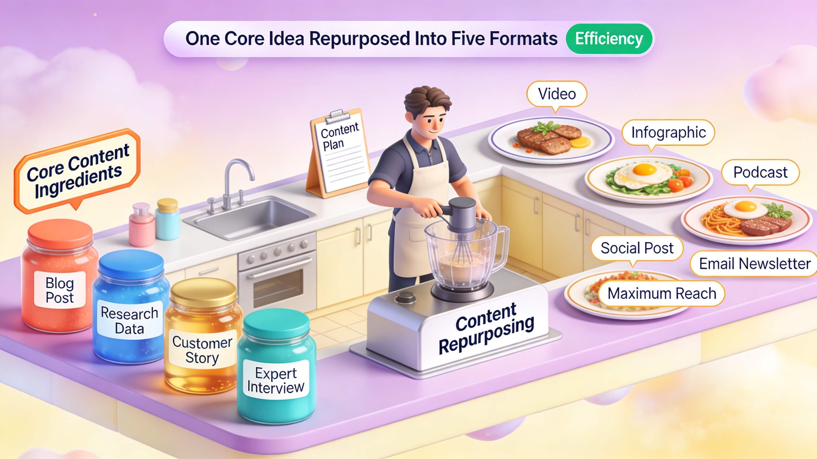 Tips for content marketing middle