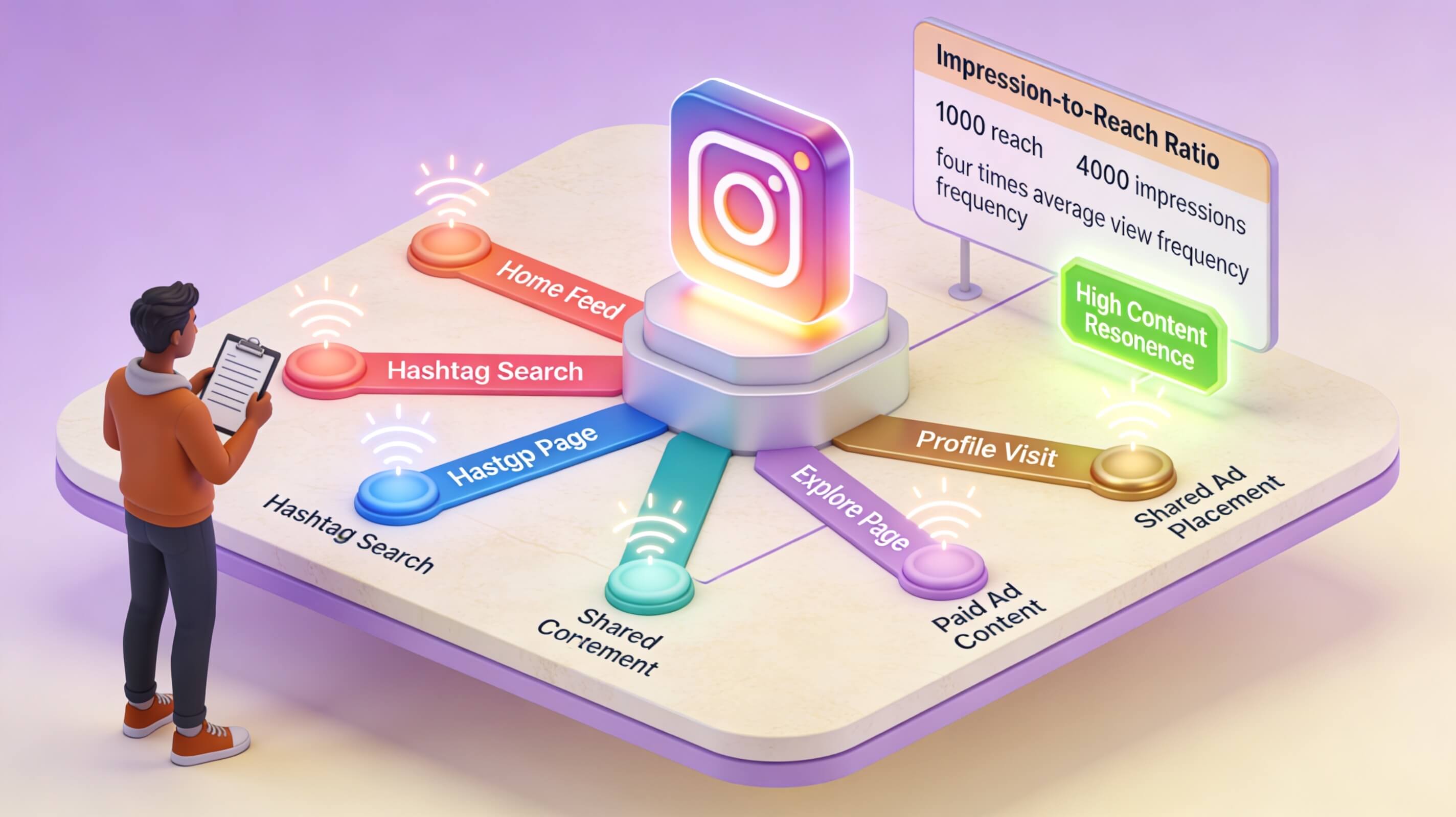 What Does Impression Mean on Instagram middle