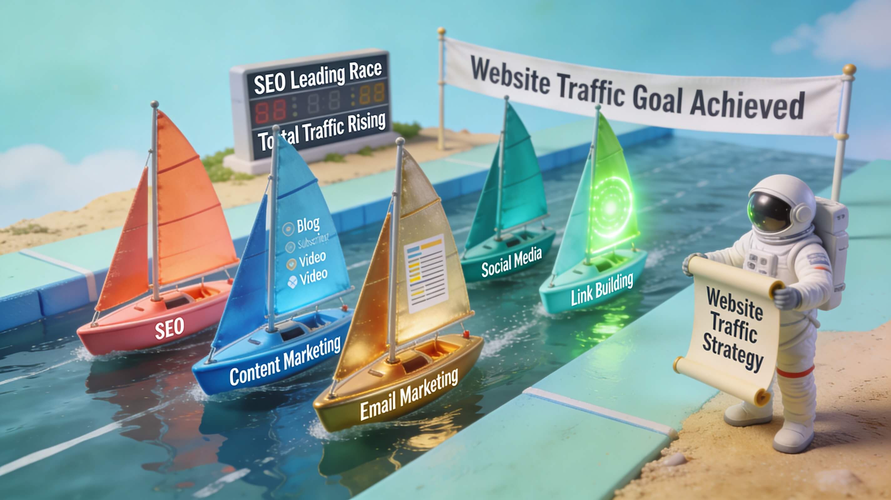 Increase Website Traffic with Proven Methods end