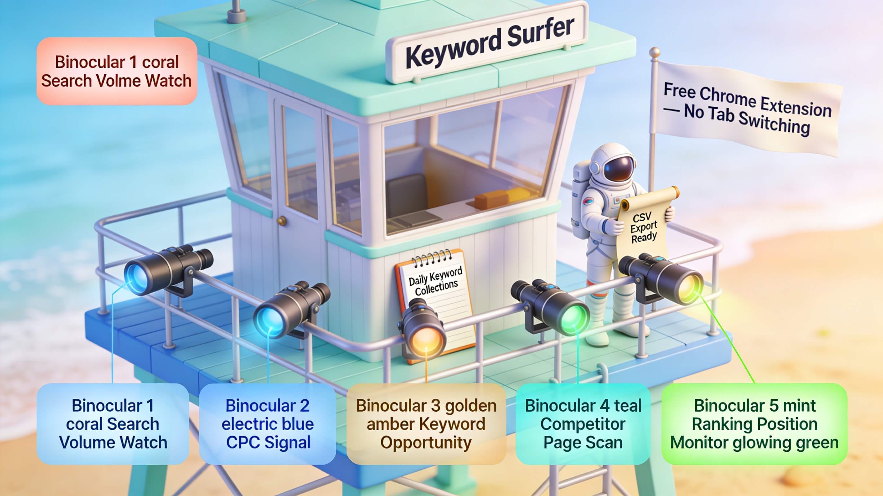 Keyword Surfer end