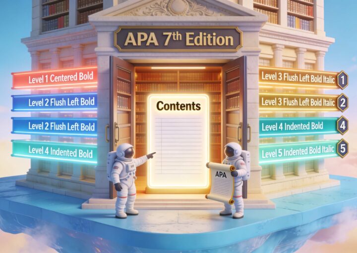 APA Table of Contents 1