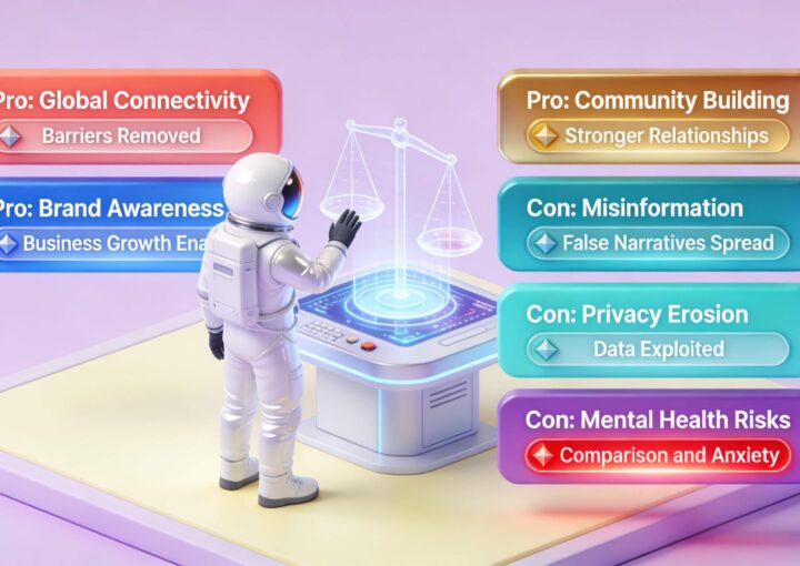 Pros and Cons of Social Media 1