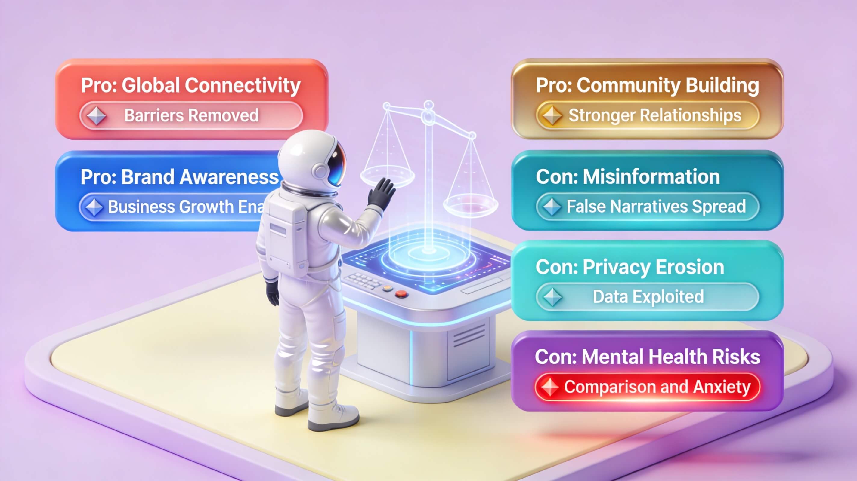Pros and Cons of Social Media 1